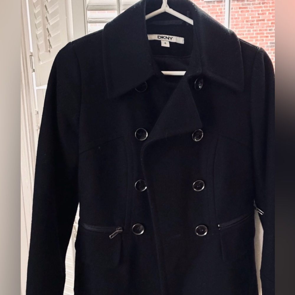 DKNY Elegant Black Outerwear